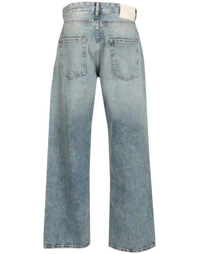 아이콘데님 [해외직구] 26FW 아이콘데님 데님 팬츠 WILL ID8956SMOKEBLUE DENIM BLUE 착용컷