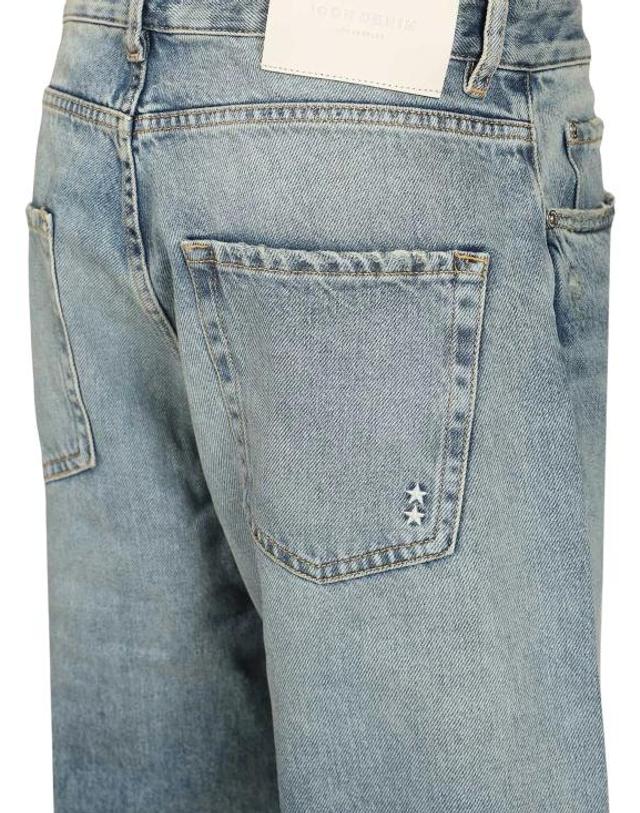 아이콘데님 [해외직구] 26FW 아이콘데님 데님 팬츠 WILL ID8956SMOKEBLUE DENIM BLUE 착용컷