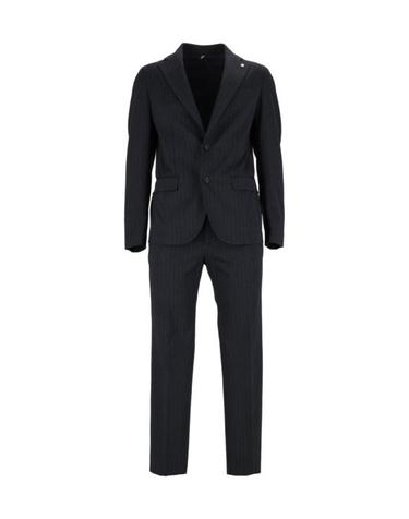 [해외직구] 26FW 엘비엠 수트 세트 3843 65723 Black