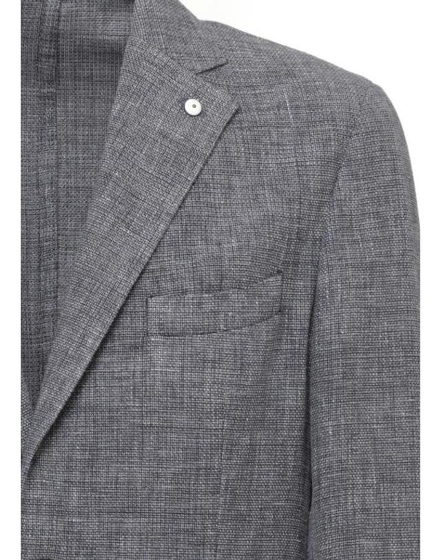 엘비엠 [해외직구] 26SS 엘비엠 수트 자켓 2887 550495 Grey 착용컷
