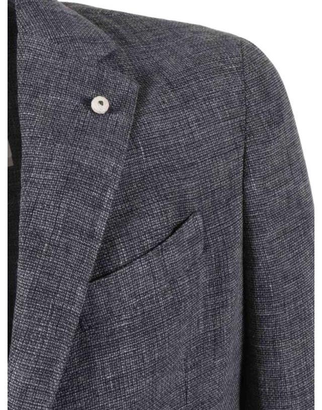 엘비엠 [해외직구] 26SS 엘비엠 수트 자켓 2884 65167 Grey 착용컷