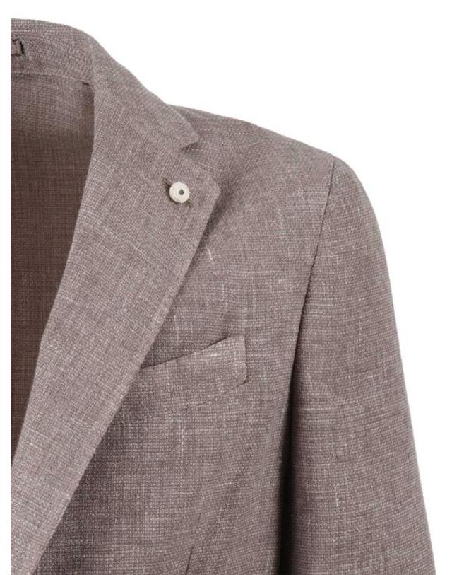 엘비엠 [해외직구] 26SS 엘비엠 수트 자켓 2884 65167 Brown 착용컷