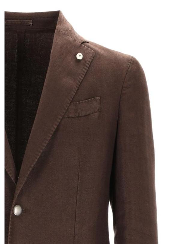 엘비엠 [해외직구] 26SS 엘비엠 자켓 2850 55032 Brown 착용컷