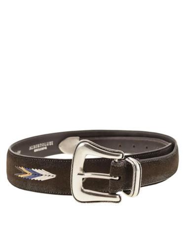 [해외직구] 26SS 알베르토루티 가죽 벨트 917 35 DARK BROWN