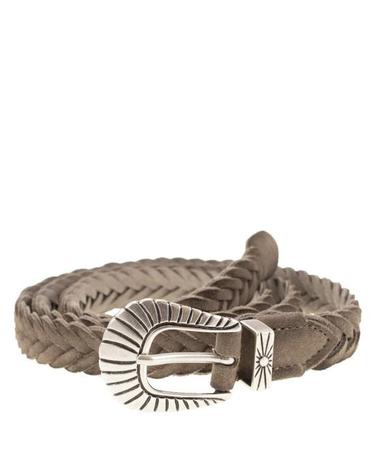 [해외직구] 25SS 알베르토루티 가죽 벨트 TRECCIA 025 BEIGE