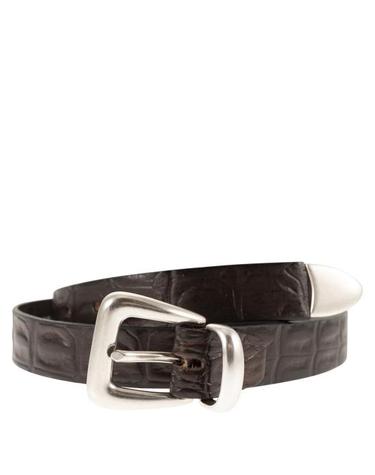 [해외직구] 26SS 알베르토루티 가죽 벨트 830 25 DARK BROWN