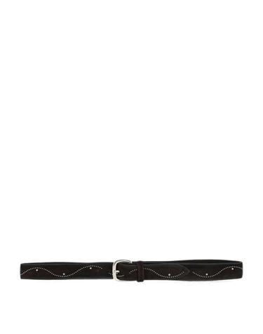 [해외직구] 26FW 알베르토루티 가죽 벨트 31635MORO DARK BROWN