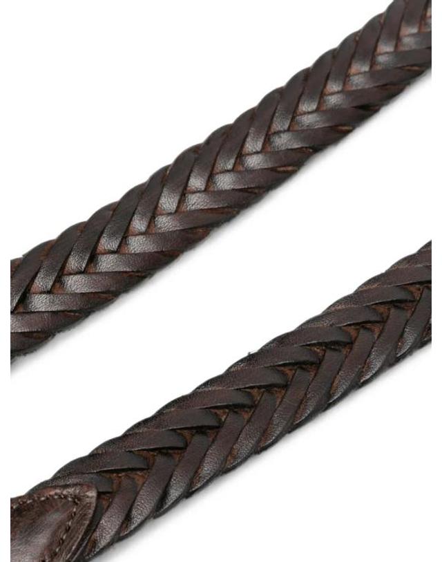알베르토루티 [해외직구] 26FW 알베르토루티 벨트 CINTURA TRECCIA TM MORO 착용컷