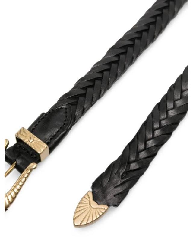 알베르토루티 [해외직구] 26FW 알베르토루티 벨트 CINTURA TRECCIA OTT NERO 착용컷