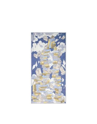 [해외직구] 25SS 이누이 에디션 머플러 스카프 ET211ED24 navy BLU