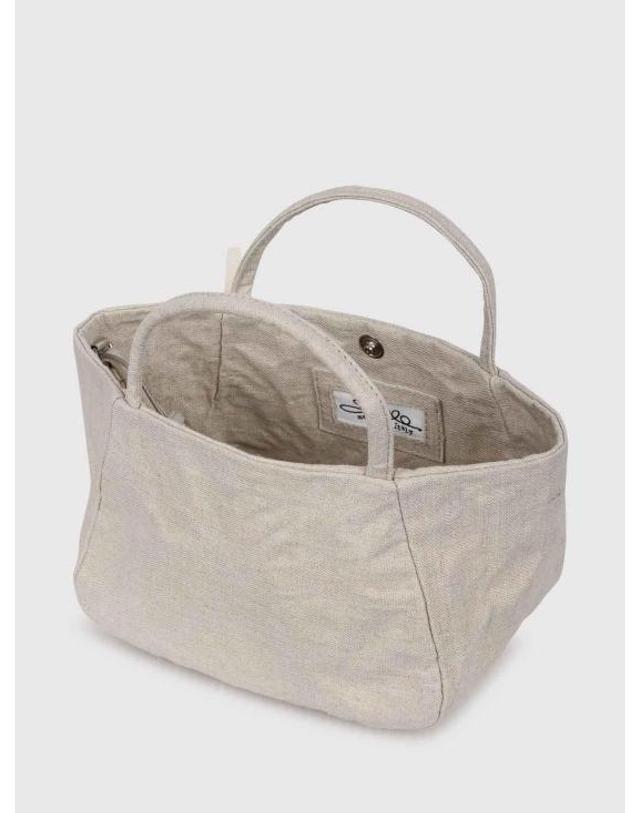 질라 [해외직구] 25SS 질라 토트백 299LINNATURAL Beige 착용컷