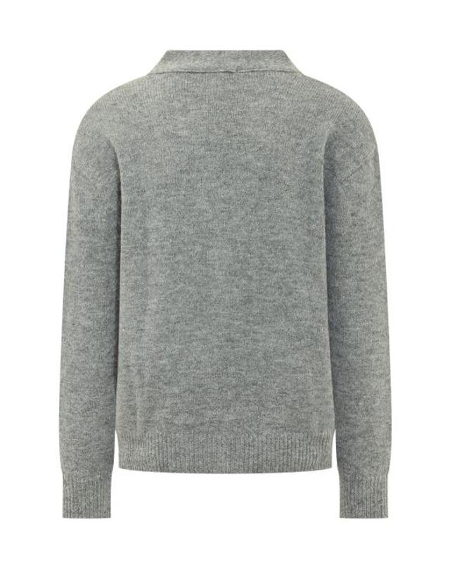 어 페이퍼 키드 [해외직구] 26FW 어 페이퍼 가디건 F6PKMACA091 100 GRIGIO 착용컷