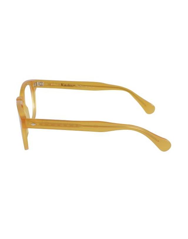 카돌 [해외직구] 26SS 카돌 안경 JOLLY CAL 49 YELLOW 착용컷