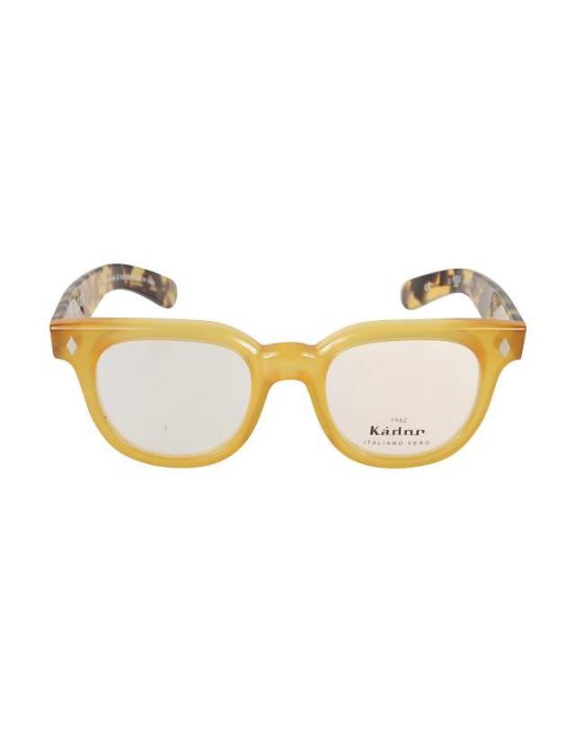 카돌 [해외직구] 26SS 카돌 안경 ORBIT YELLOW 착용컷
