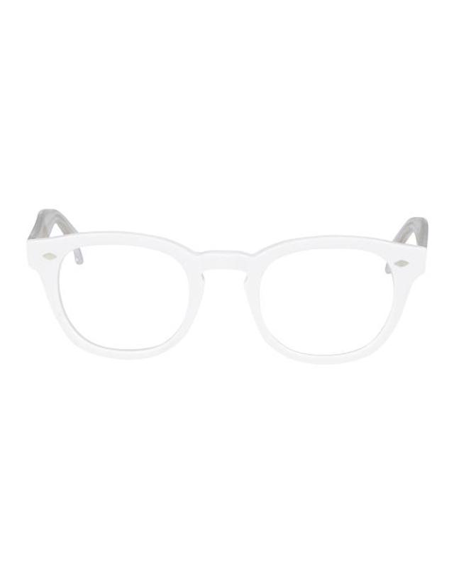 카돌 [해외직구] 26SS 카돌 안경 JOLLY CAL 49 WHITE 착용컷