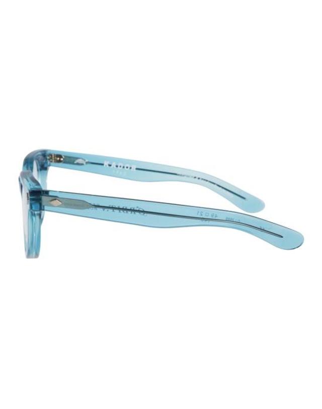 카돌 [해외직구] 26SS 카돌 안경 ORBIT LIGHT BLUE 착용컷