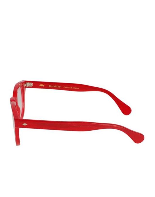 카돌 [해외직구] 26SS 카돌 안경 JOLLY CAL 49 RED 착용컷