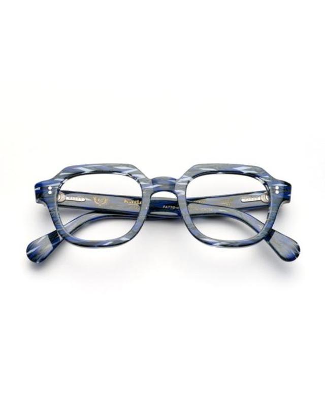 카돌 [해외직구] 26SS 카돌 안경 ORBIT SPECIAL V BLUE 착용컷