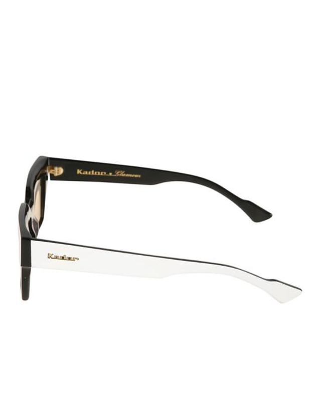 카돌 [해외직구] 25FW 카돌 선글라스 SMART WHITE 착용컷