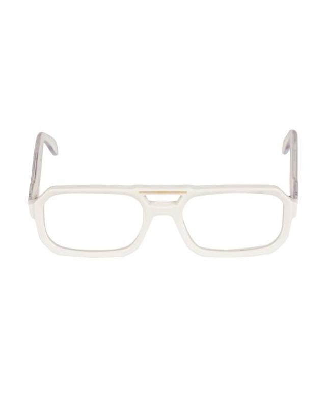 카돌 [해외직구] 25FW 카돌 안경 BIG 1 SMALL WHITE 착용컷