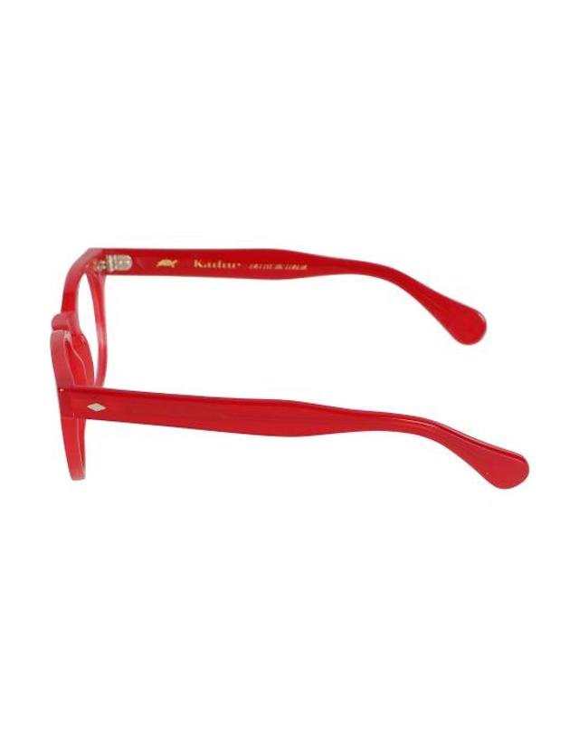 카돌 [해외직구] 26SS 카돌 안경 JOLLY CAL 44 RED 착용컷