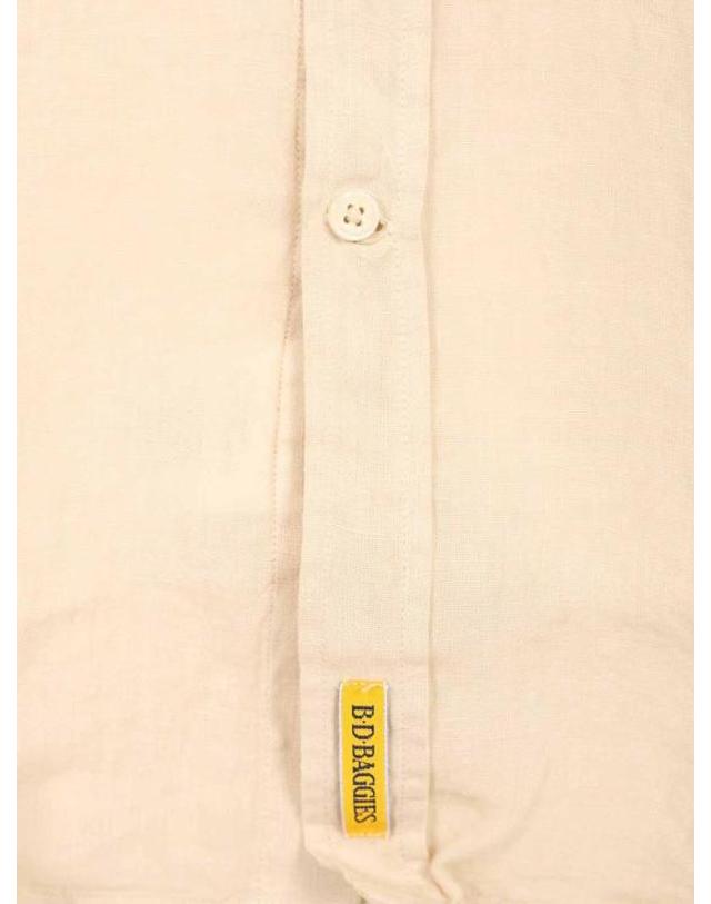 비.디.배기스 [해외직구] 25SS B.D.배기스 긴팔 셔츠 TC162BRADTC218 Beige 착용컷