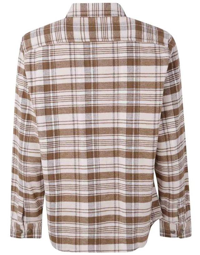 레듀 [해외직구] 25FW 레듀 긴팔 셔츠 1000546809 Nude Neutrals 착용컷