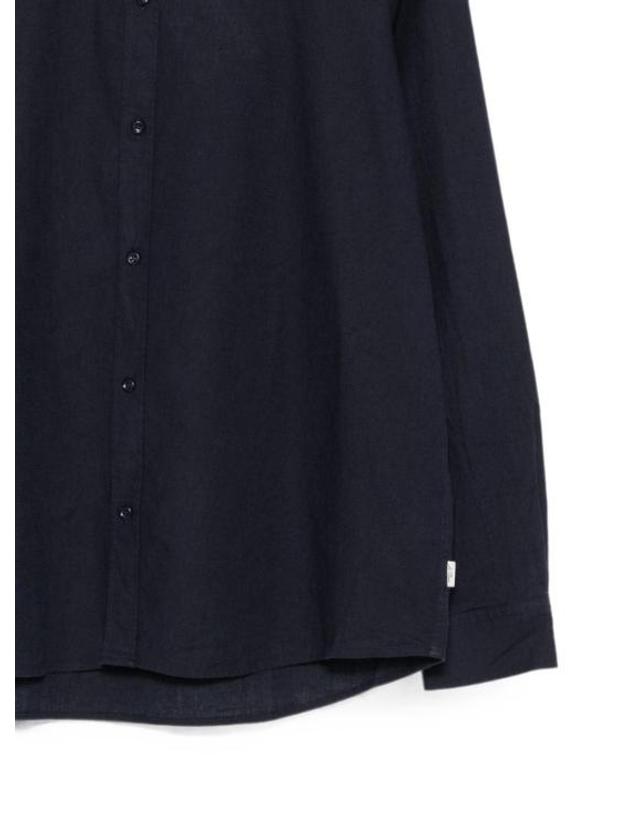 레듀 [해외직구] 26SS 레듀 긴팔 셔츠 1001295460 DARK NAVY 착용컷