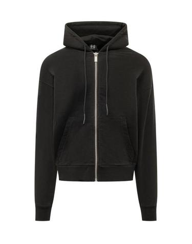 [해외직구] 26FW 44레이블 후드 티셔츠 B0030577FA583 P396 BLACK 44 SOLID DIRTY WHITE