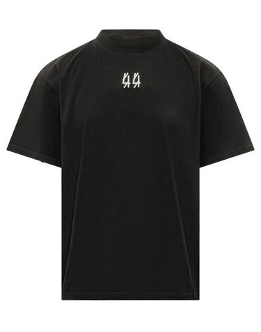 [해외직구] 26FW 44레이블 반팔 티셔츠 B0030669FA706 P807 BLACK SOLD OUT DIRTY WHITE