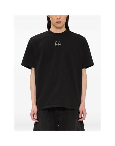 [해외직구] 26FW 44레이블 반팔 티셔츠 B0030670 FA706 P839 BLACK