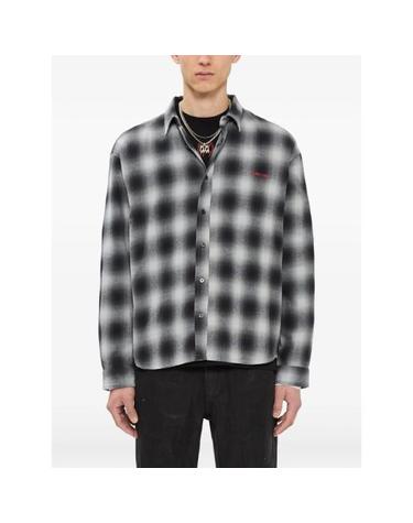 [해외직구] 26FW 44레이블 긴팔 셔츠 B0030681 FA778 P860 GREY BLACK