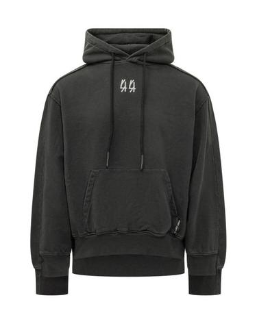[해외직구] 26FW 44레이블 긴팔 티셔츠 B0030679FA679 P858 BLACK STONE WASH MEGA 44 DIRTY WHITE