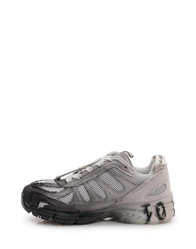 44레이블 [해외직구] 26SS 44레이블 스니커즈 B0030600FA723 P743 GREY BLACK GRADIENT 착용컷