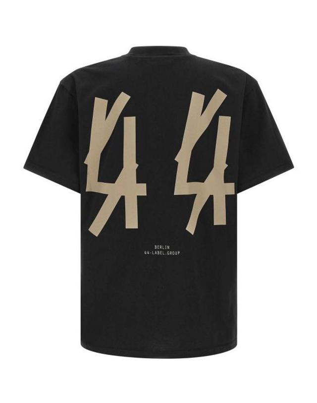 44레이블 [해외직구] 26FW 44레이블 반팔 티셔츠 B0030669FA706P805 Black 착용컷