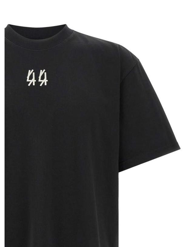 44레이블 [해외직구] 26FW 44레이블 반팔 티셔츠 B0030669FA706P805 Black 착용컷