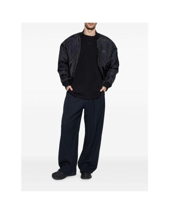 44레이블 [해외직구] 26FW 44레이블 반팔 티셔츠 B0030556 FA582 P396 BLACK WHITE 착용컷