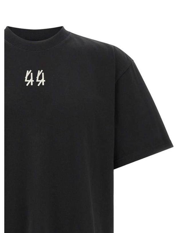 44레이블 [해외직구] 26FW 44레이블 반팔 티셔츠 B0030669FA706P807 BLACK 착용컷