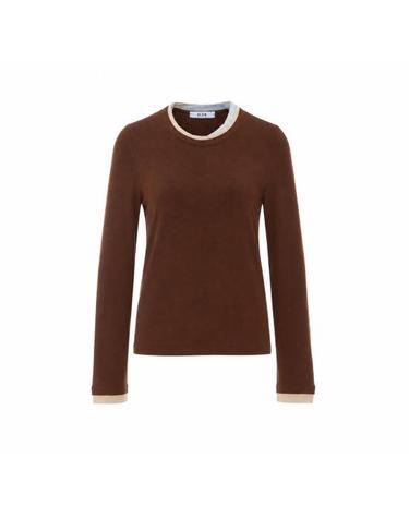 [해외직구] 26FW 엘레 스웨터 0163 RUGGINE BROWN