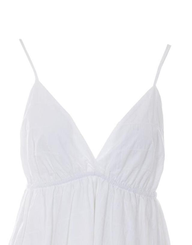 엘레 [해외직구] 26SS 엘레 미디 원피스 SS260147 BIANCO 착용컷