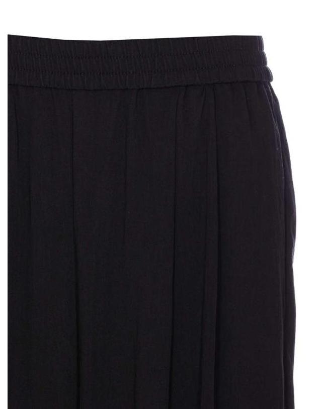 엘레 [해외직구] 26SS 엘레 스트레이트 팬츠 0020NERO Black 착용컷