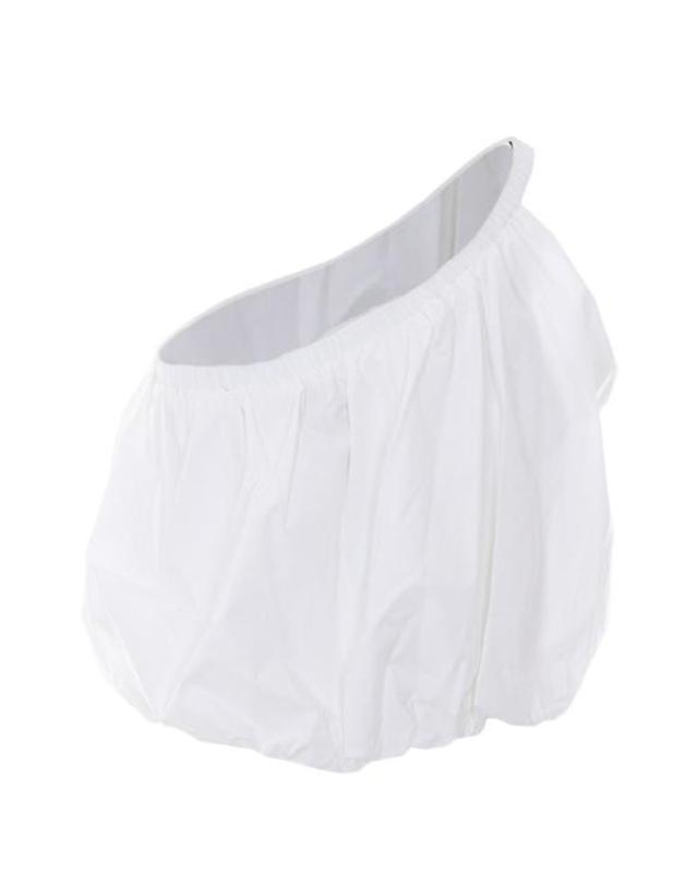 엘레 [해외직구] 26SS 엘레 민소매 티셔츠 SS260011 BIANCO 착용컷