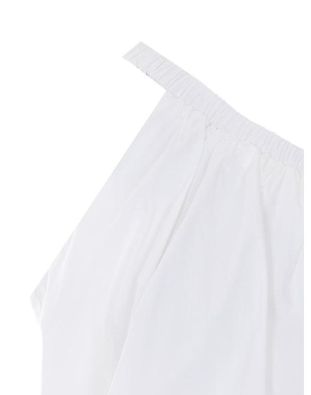 엘레 [해외직구] 26SS 엘레 민소매 티셔츠 SS260011 BIANCO 착용컷