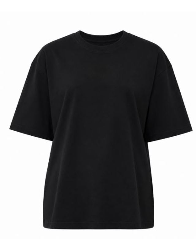 엘레 [해외직구] 26SS 엘레 반팔 티셔츠 SS260216 NERO 착용컷