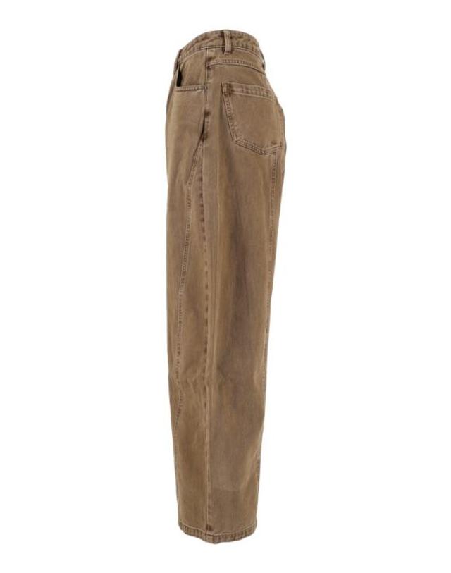 엘레 [해외직구] 26FW 엘레 팬츠 EFWJ260003 Brown 착용컷
