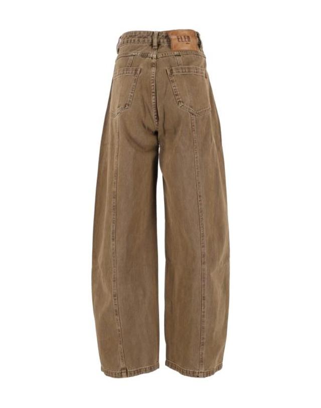 엘레 [해외직구] 26FW 엘레 팬츠 EFWJ260003 Brown 착용컷