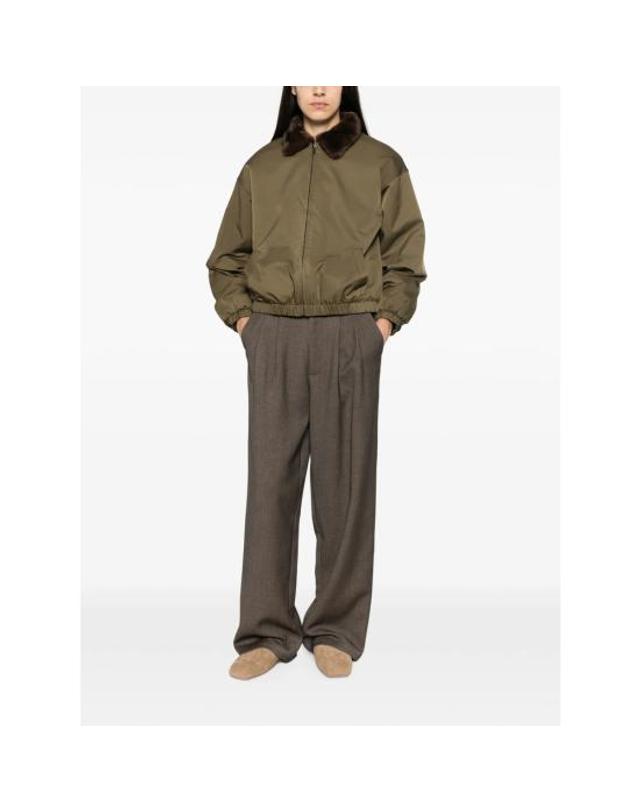 엘레 [해외직구] 26FW 엘레 자켓 EFW260010 MILIT GREEN 착용컷