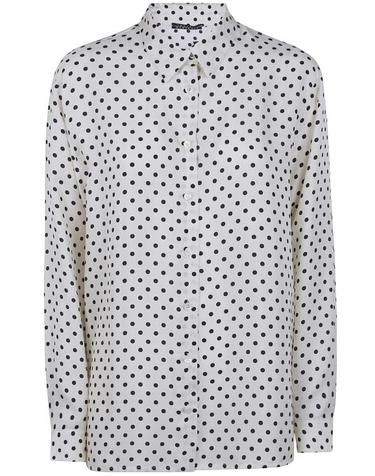 [해외직구] 26SS 로라 우비나티 셔츠 E6T11TP 1A WHITE BLACK