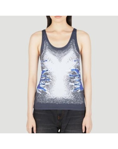 [해외직구] 26 FW 와이프로젝트 휘스커 Whisker 프린트 탱크탑 TS88 S25