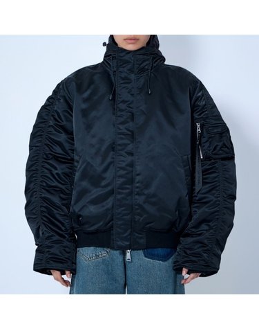 [해외직구] 26 FW 알파 인더스트리 N2B Base UV 후드 윈터 봄버 자켓 758101 03 BLK